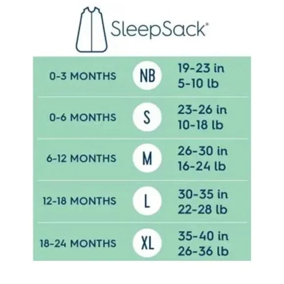 Halo SleepSack wearable blanket size Small (birth- 6 months) Ivory unisex - Picture 9 of 9